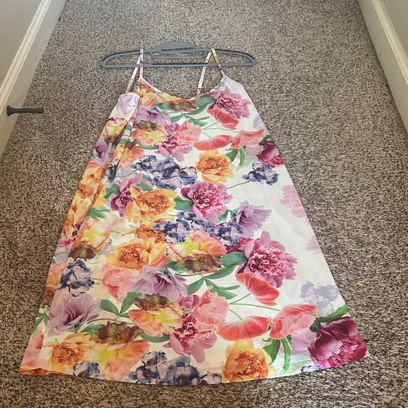 Johnny Was Vibrant Floral Maxi Dress - Picture 9 of 12